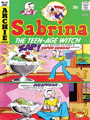 cover image of Sabrina the Teenage Witch (1971), Issue 25